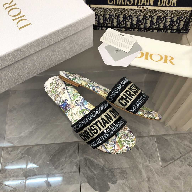 D*or dway sandals white multicolor