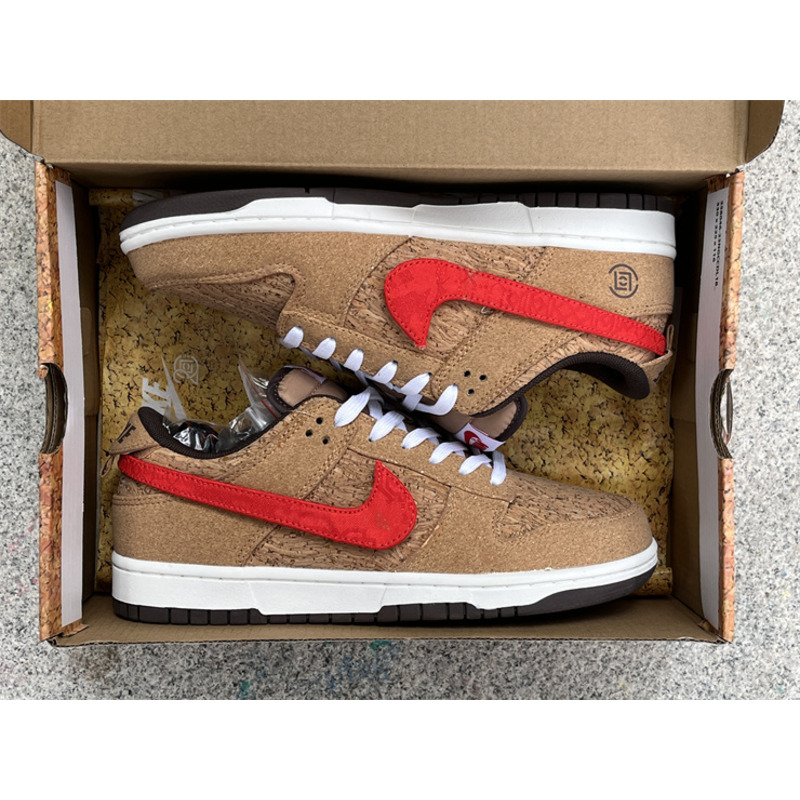 Nike x CLOT Dunk Low “Cork”