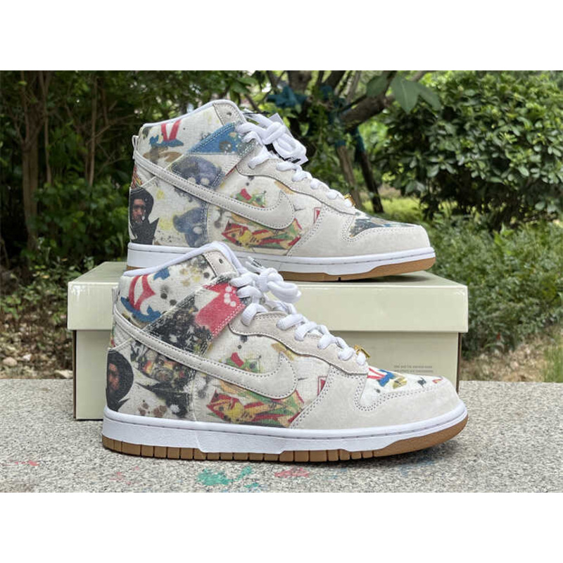 Sup*e x nike sb dunk high “rammellzee”