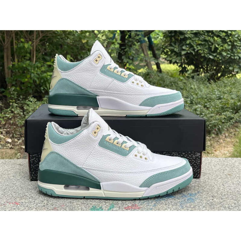 Air Jordan 3 Sneakers Grayish Green