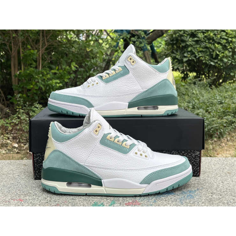 Air Jordan 3 Sneakers Grayish Green