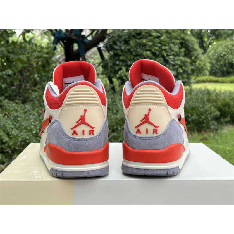 Jordan 3 x Off White Sneakers White/Red