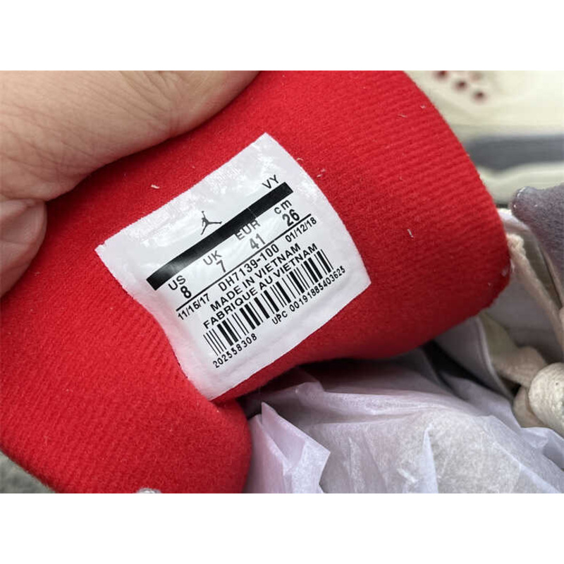 Jordan 3 x Off White Sneakers White/Red