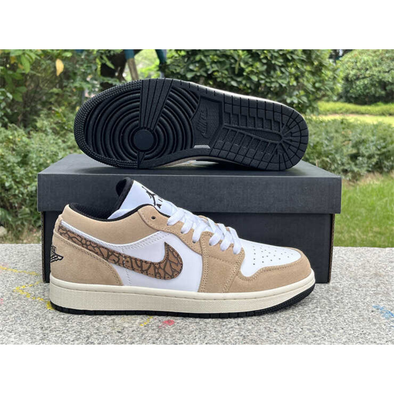 Air Jordan 1 Low SE “Brown Elephant”