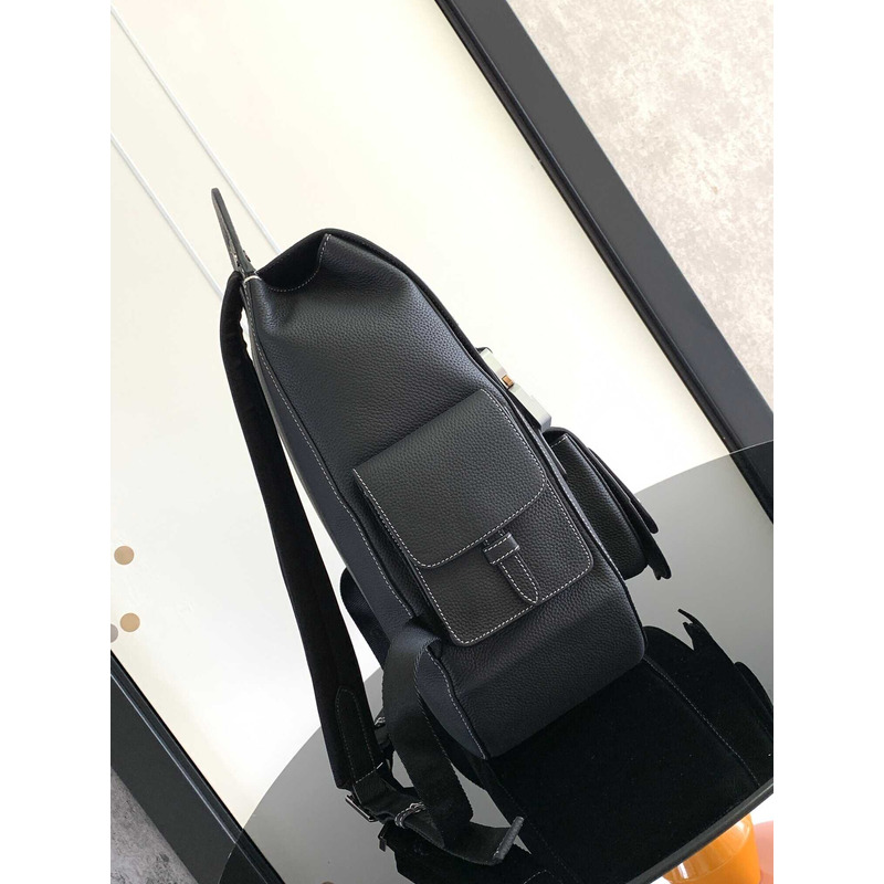 D*or homme saddle backpack large black