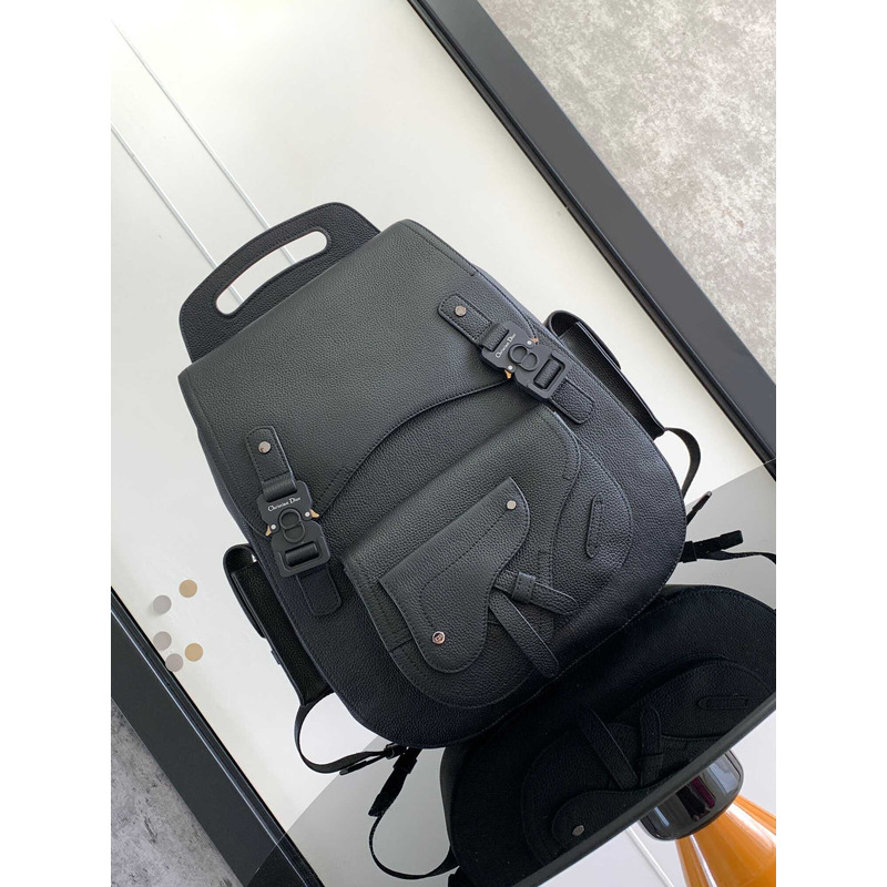 D*or homme saddle backpack large black