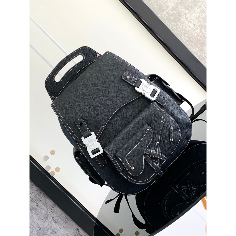 D*or homme saddle backpack large black