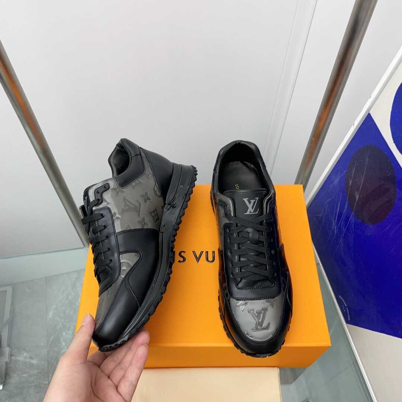 l**is V*t*n run away sneaker monogram black