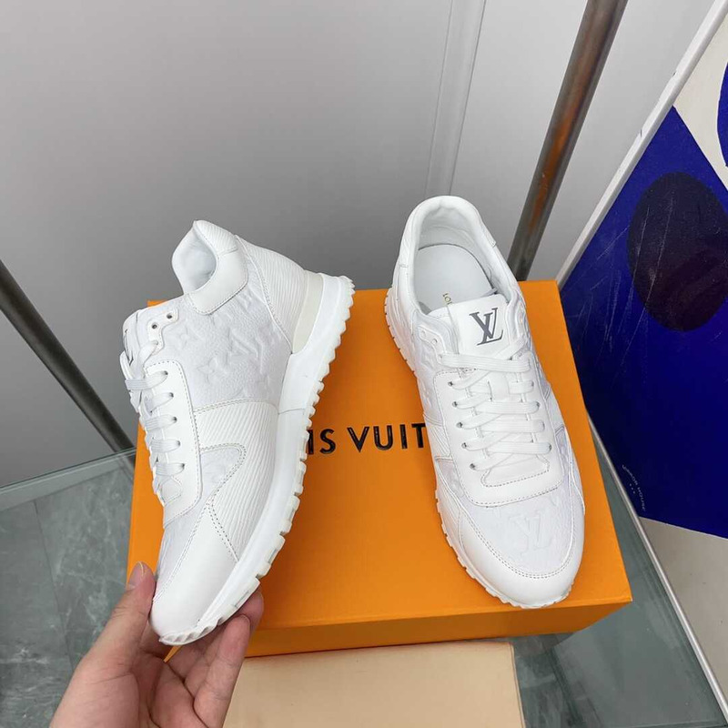 l**is V*t*n run away sneaker monogram white