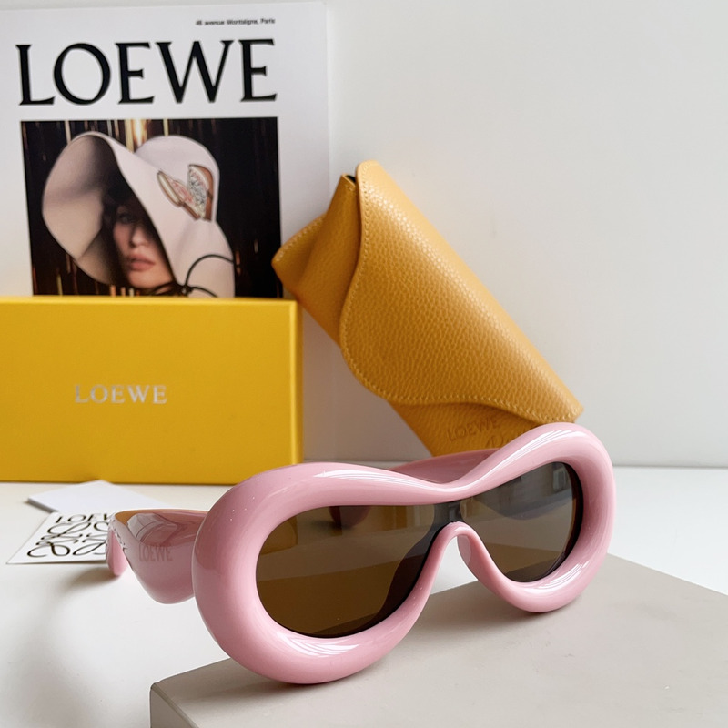 Loewe Retro Futurism Sunglasses- Pink