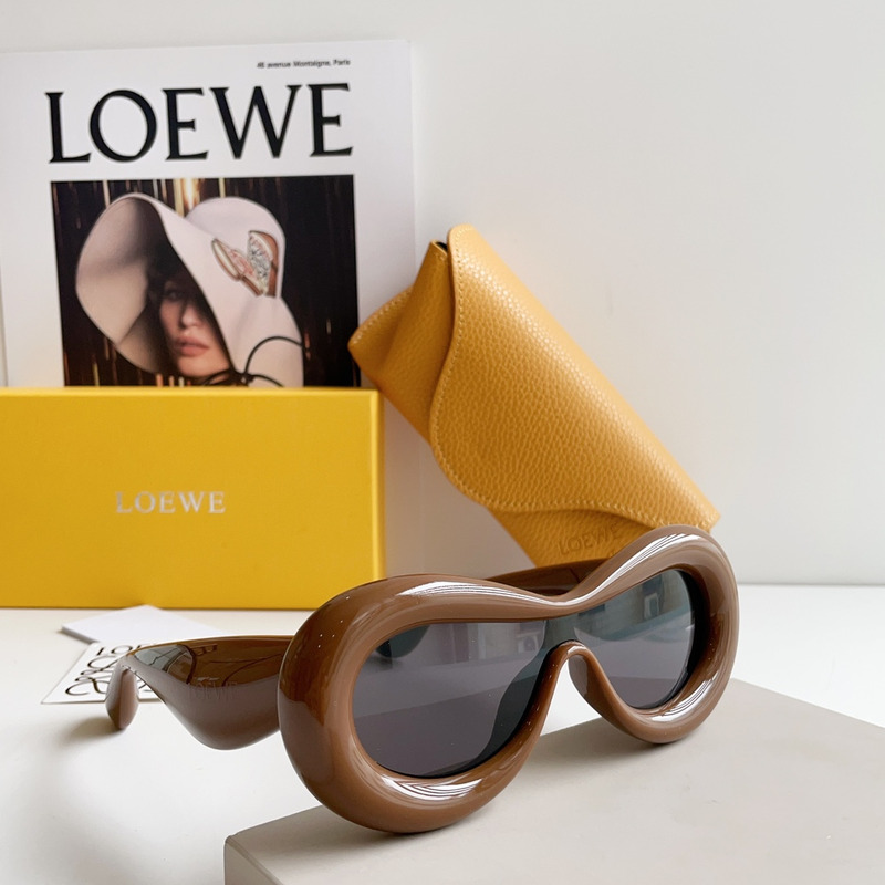 Loewe Retro Futurism Sunglasses- Brown