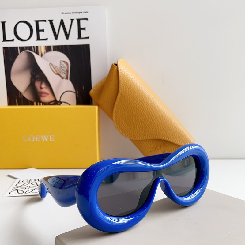 Loewe Retro Futurism Sunglasses-Blue