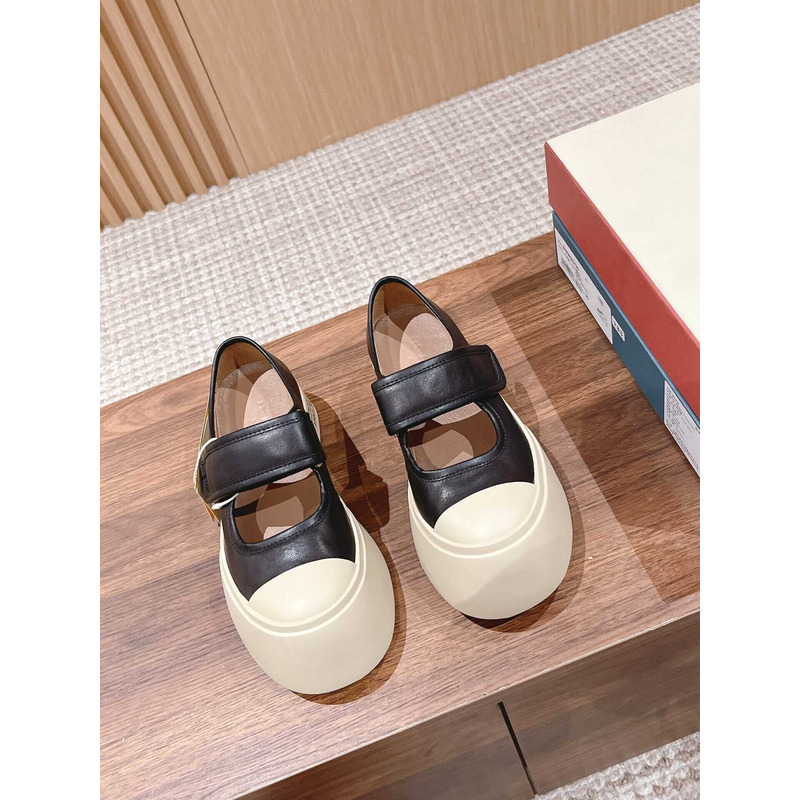 Marni Pablo Touch Strap Low Top Sneakers Black