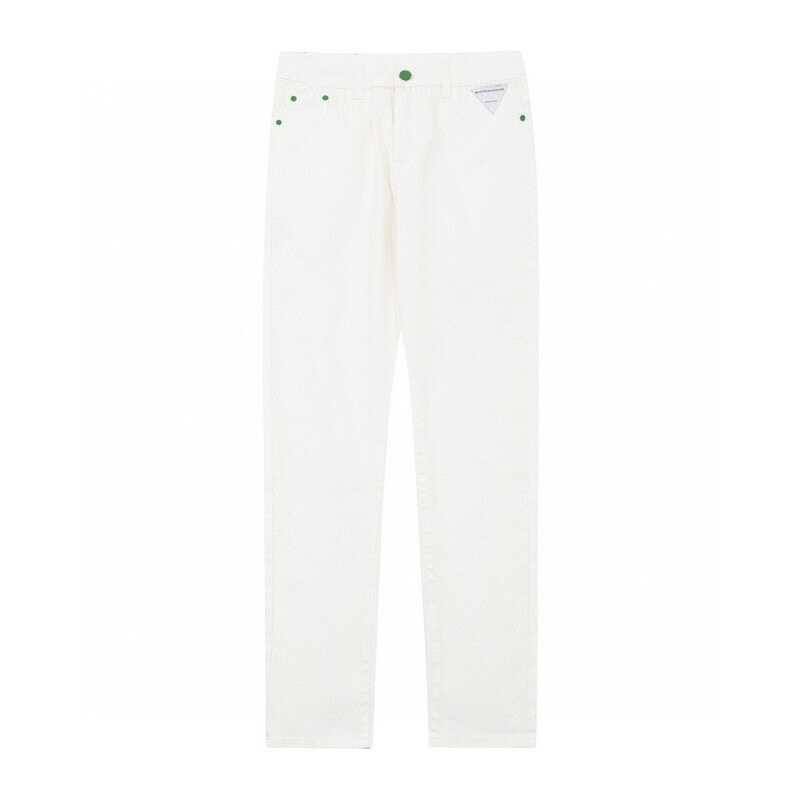 Bo*te*ga ve*ne*ta logo slim jeans white