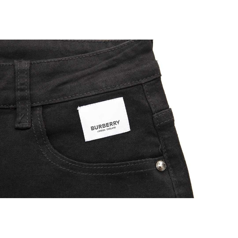 B**rry logo print jeans black