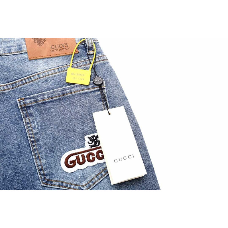 G*u*i slim fit jeans blue