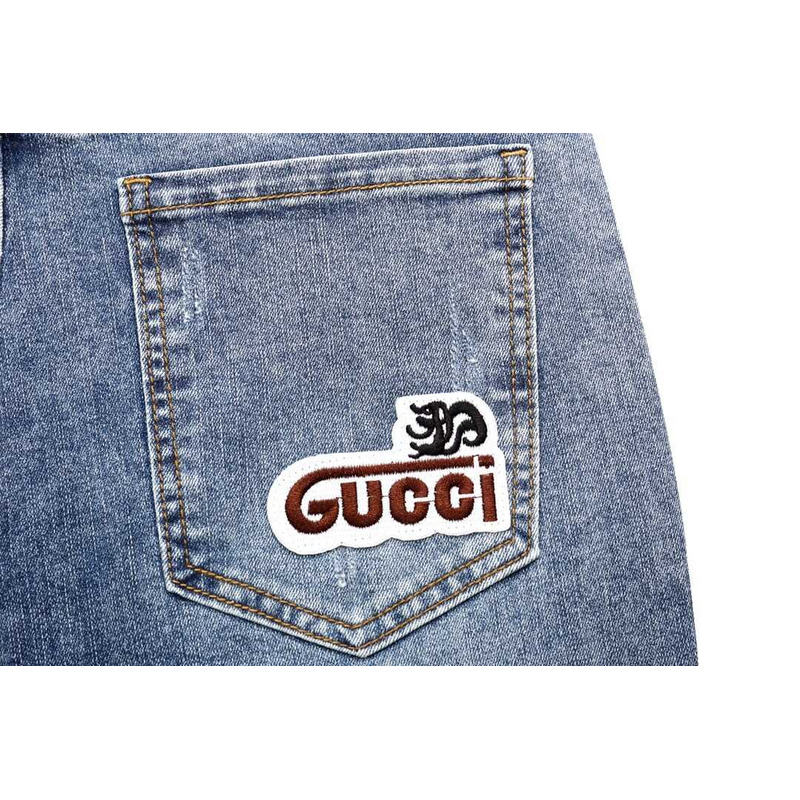 G*u*i slim fit jeans blue