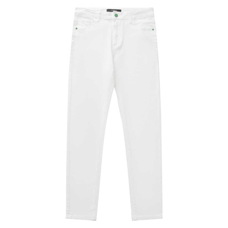 Givenchy GG Logo Print Jeans White