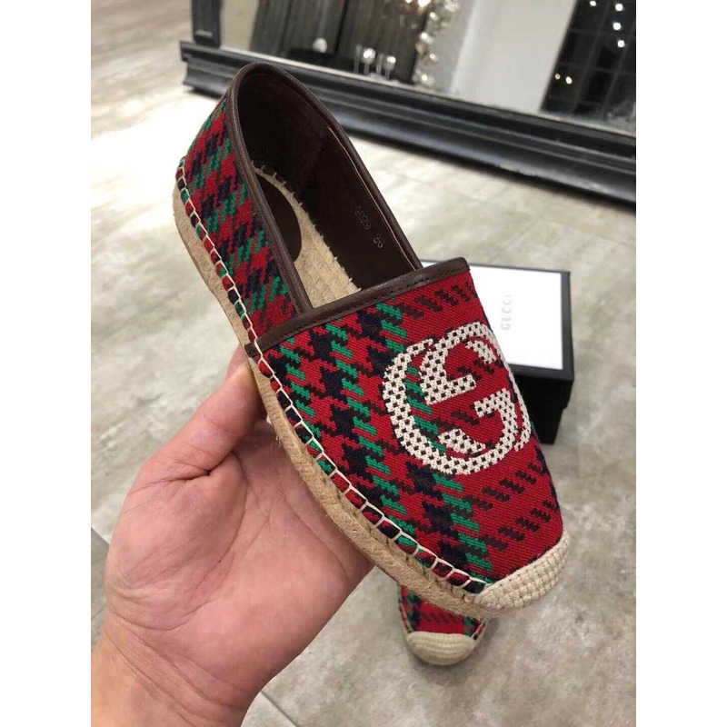 G*u*i gg multicolor espadrilles black red green white