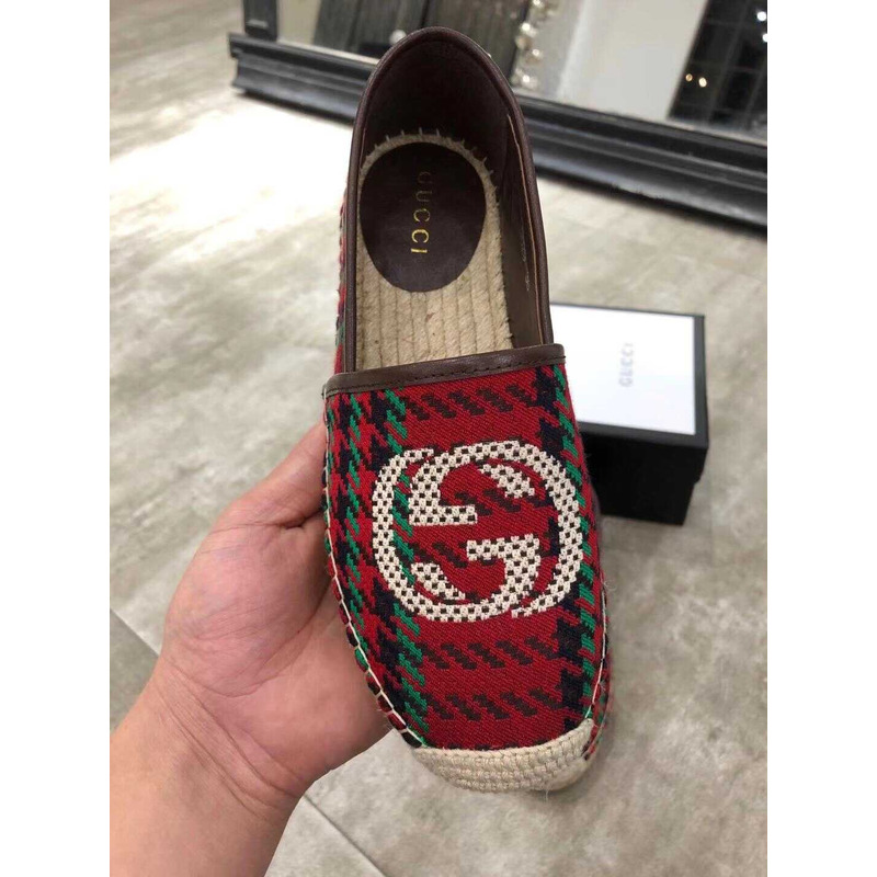 G*u*i gg multicolor espadrilles black red green white