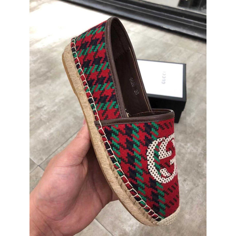 G*u*i gg multicolor espadrilles black red green white