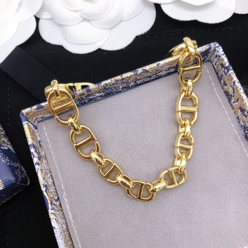 D*or logo bracelet gold