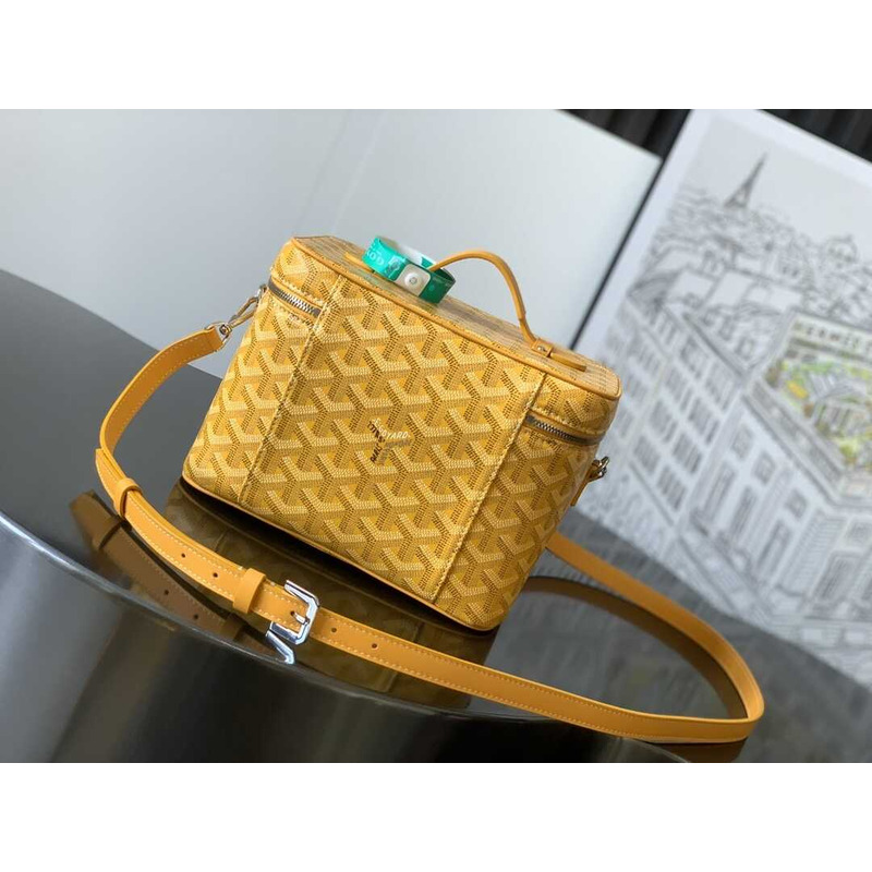 Go*ard muse vanity case bag yellow