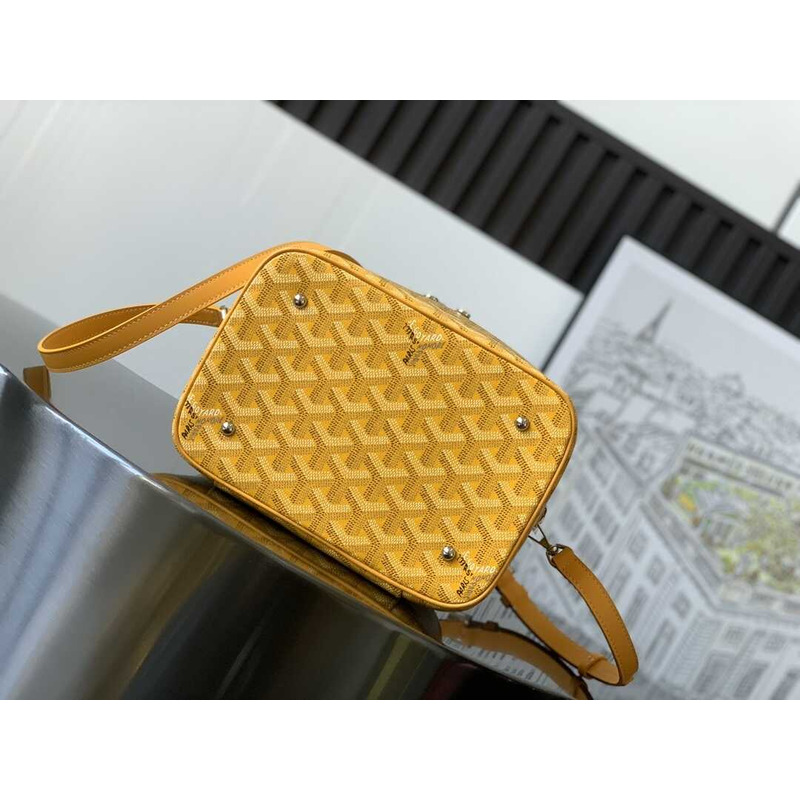 Go*ard muse vanity case bag yellow