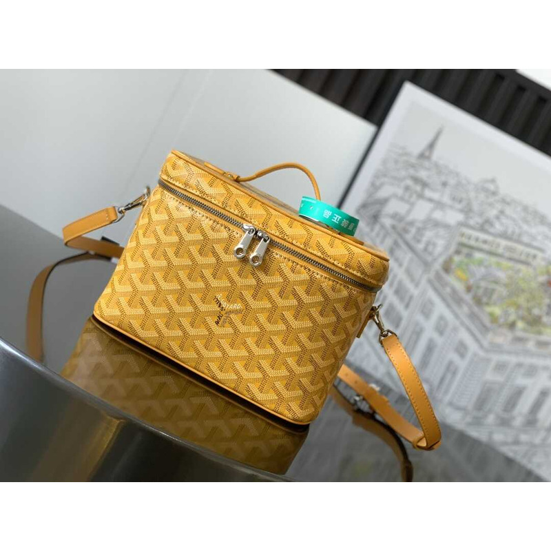 Go*ard muse vanity case bag yellow