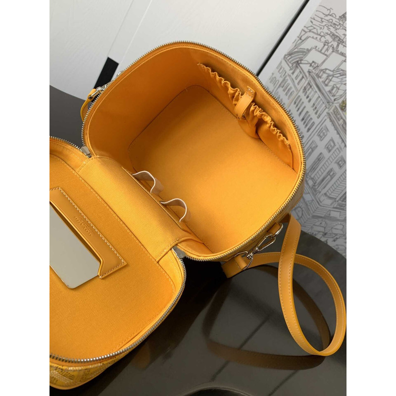 Go*ard muse vanity case bag yellow