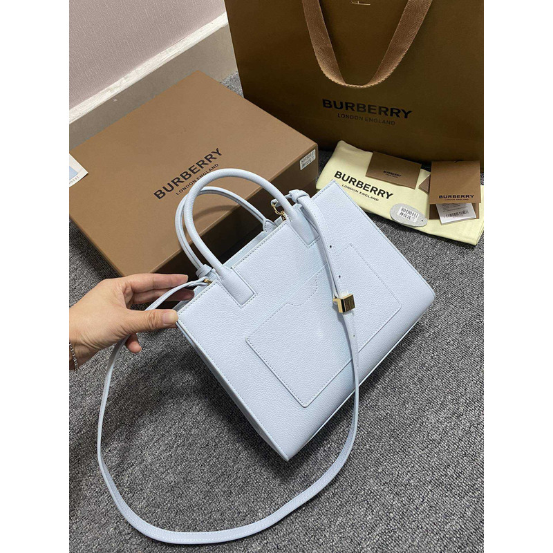 B**rry frances cotton mini tote white