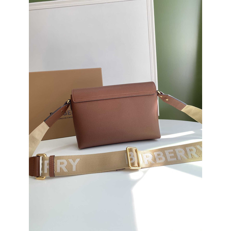 B**rry hackberry leather crossbody bag brown