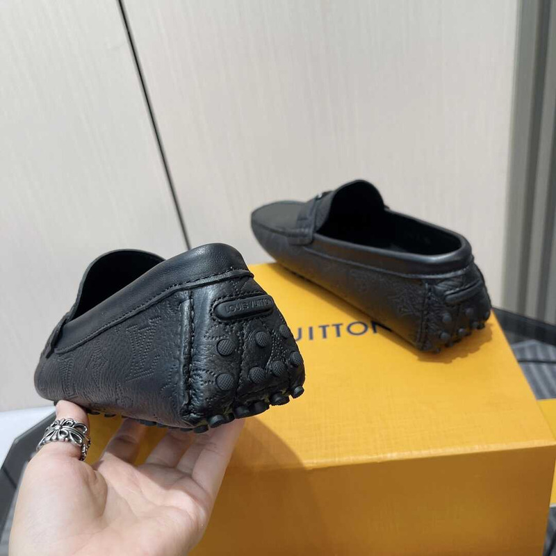 l**is V*t*n hockenheim moccasin loafer black