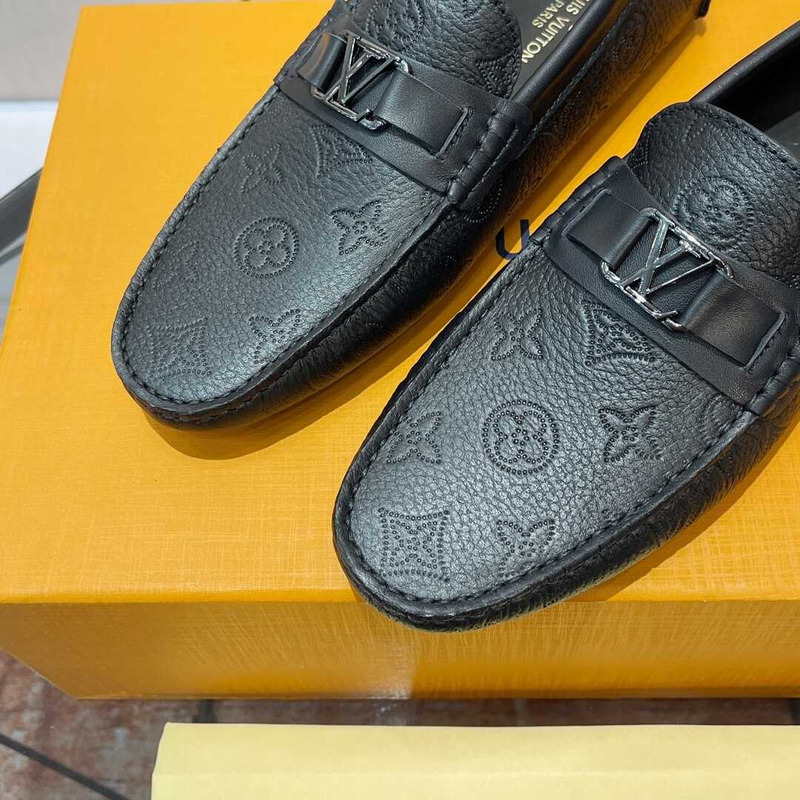 l**is V*t*n hockenheim moccasin loafer black