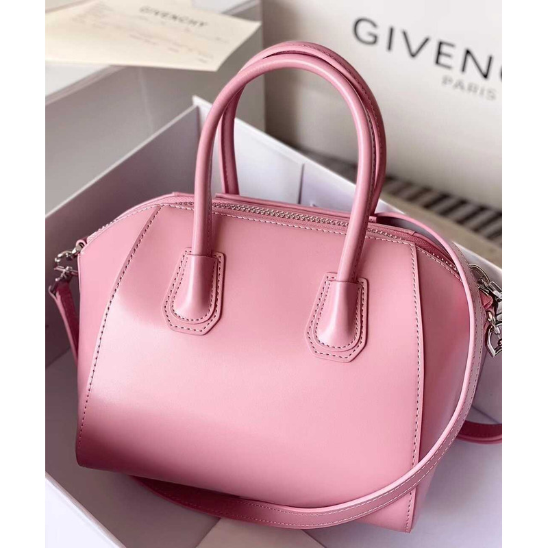 Givenchy Antigona Tote Glazed Mini Pink