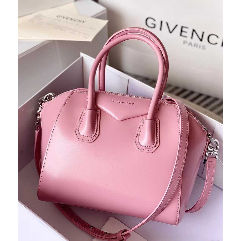 Givenchy Antigona Tote Glazed Mini Pink