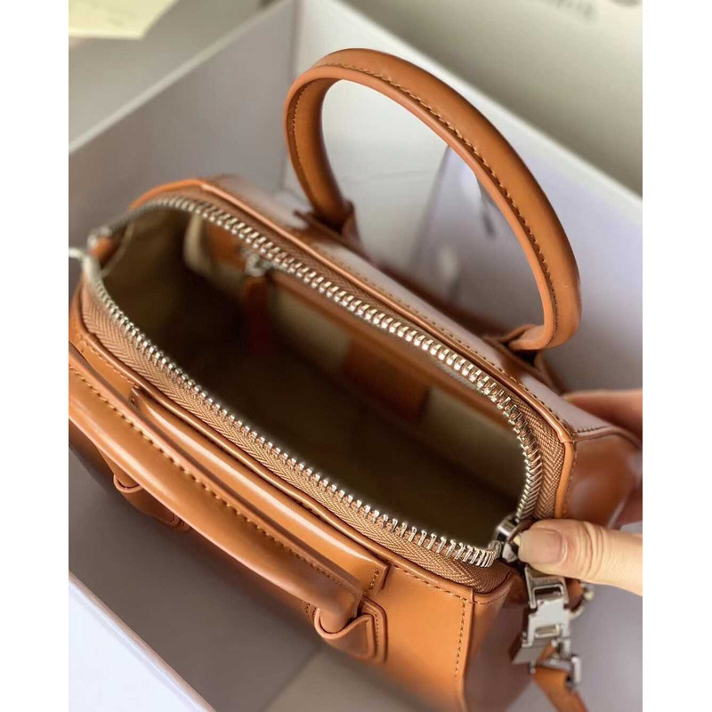 Givenchy Antigona Tote Glazed Mini Brown