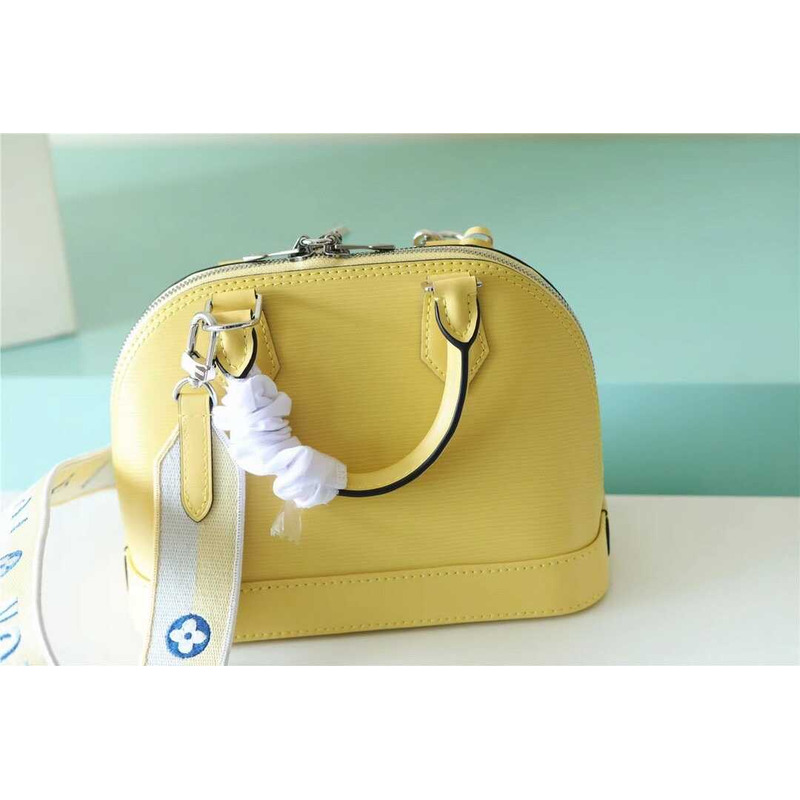 l**is V*t*n alma bb bag epi calfskin yellow