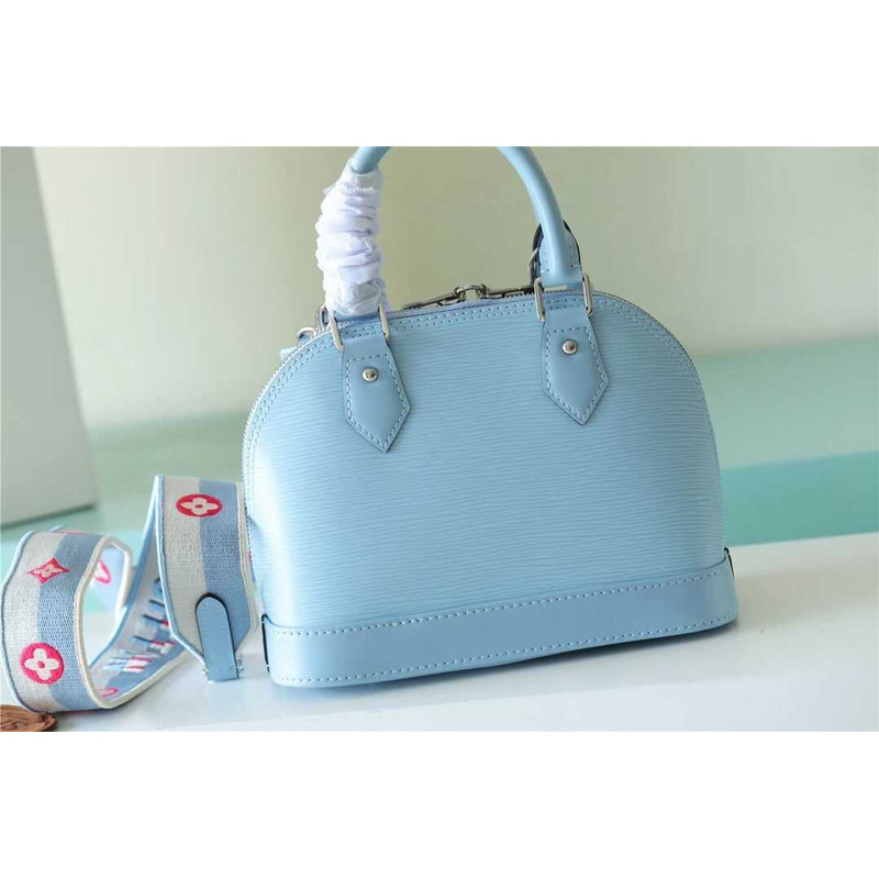 l**is l**is V*t*n alma bb bag epi calfskin light blue