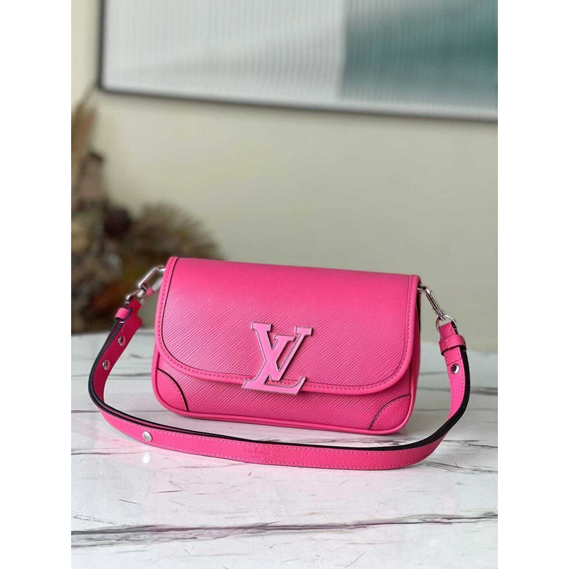 l**is V*t*n buci epi leather bag pink