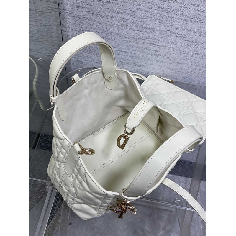 D*or toujours shoulder bag/handbag white small