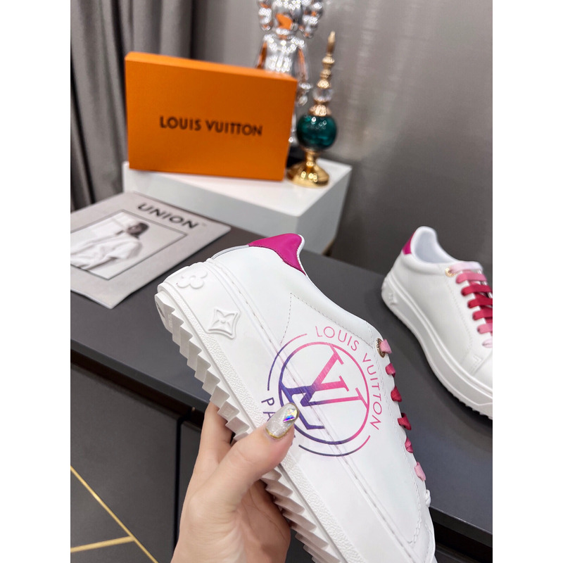 l**is V*t*n time out sneaker white pink sneaker