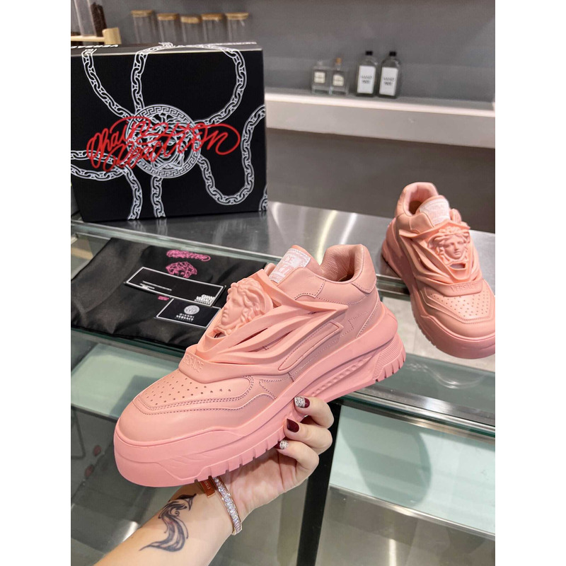 Versace All Pink Odissea Sneakers