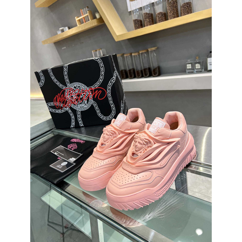 Versace All Pink Odissea Sneakers