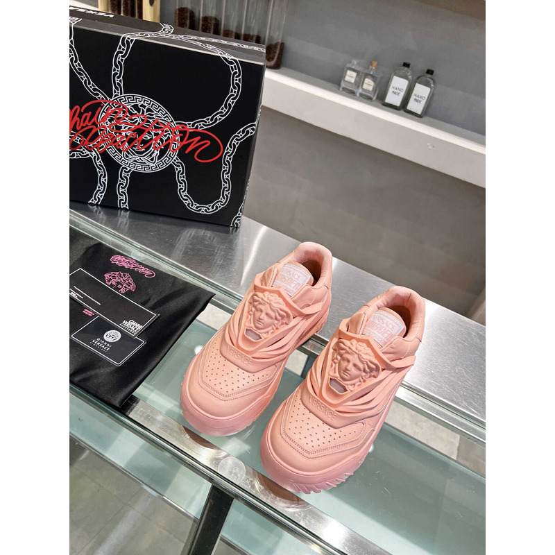 Versace All Pink Odissea Sneakers