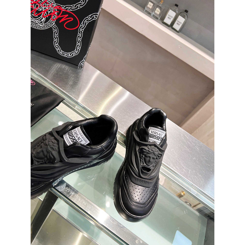 Versace All Black Odissea Sneakers