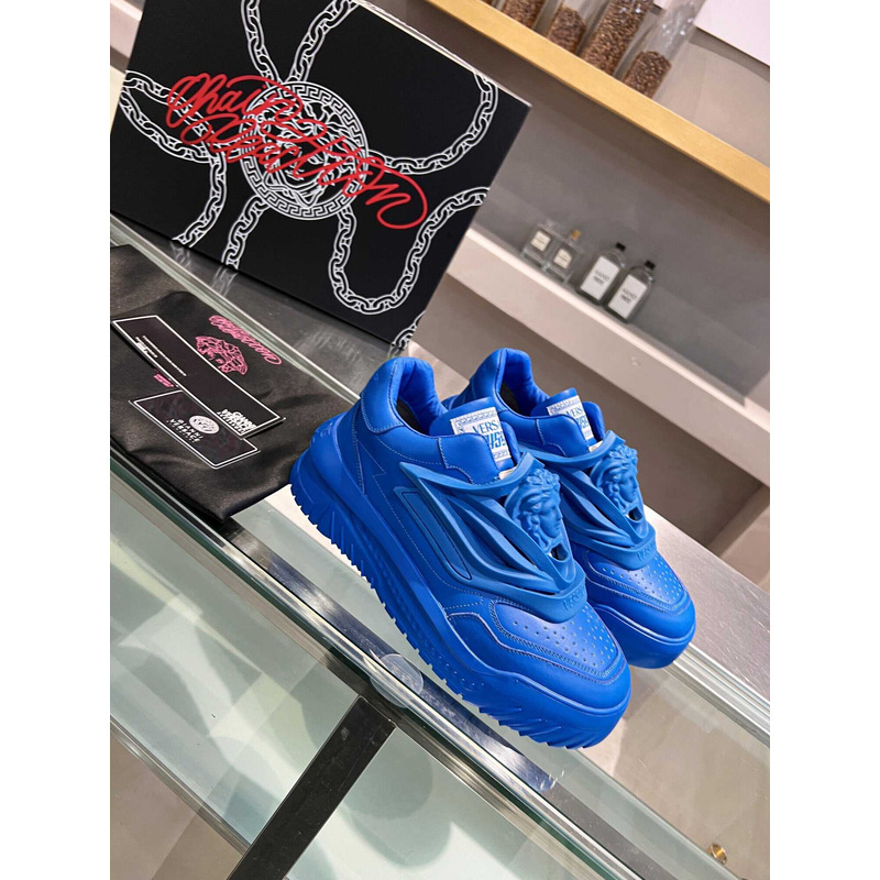 Versace Blue Odissea Sneakers