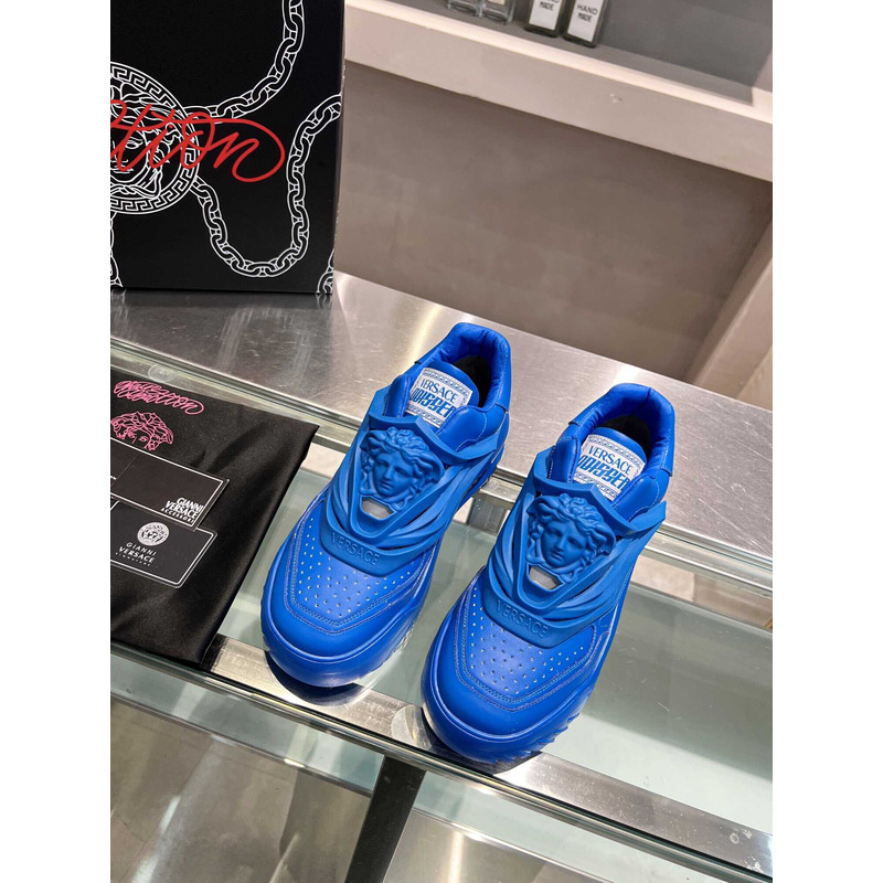 Versace Blue Odissea Sneakers