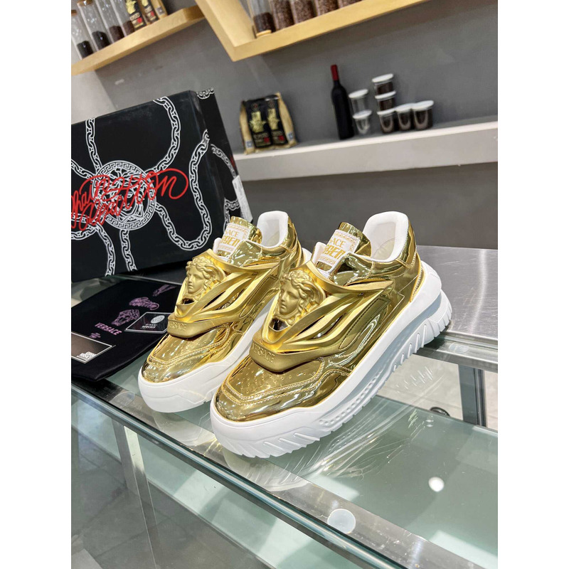 Versace Gold Odissea Sneakers