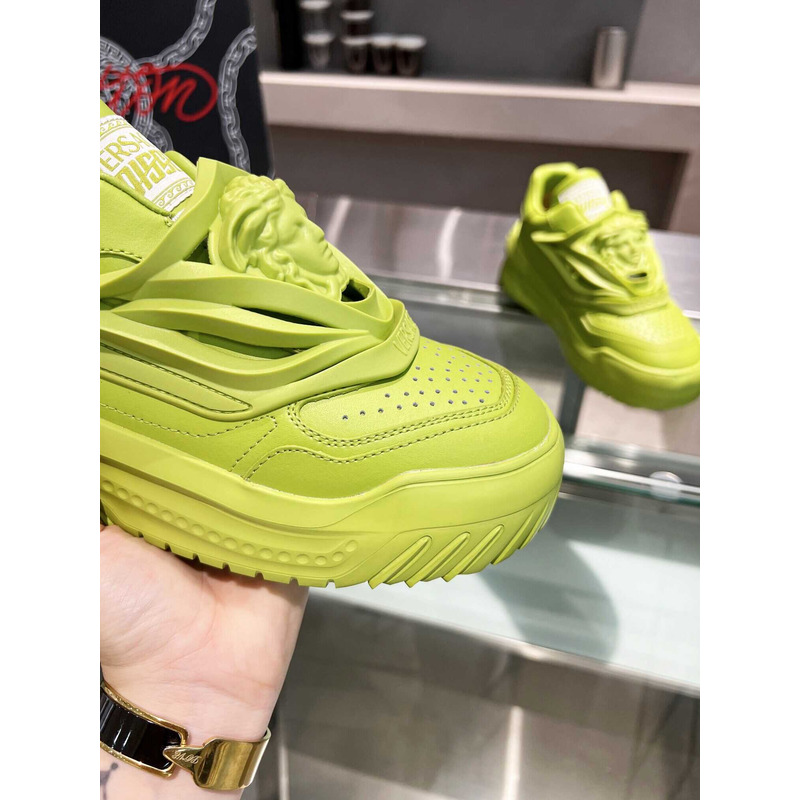 Versace Light Green Odissea Sneakers